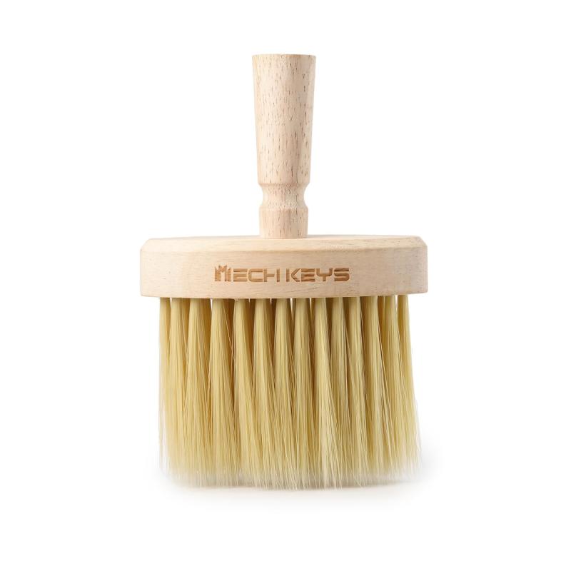Mechkeys キーボードクリーニングブラシ 隙間ダストクリーナー 木製ハンドルほうき PC、ノートパソコン..