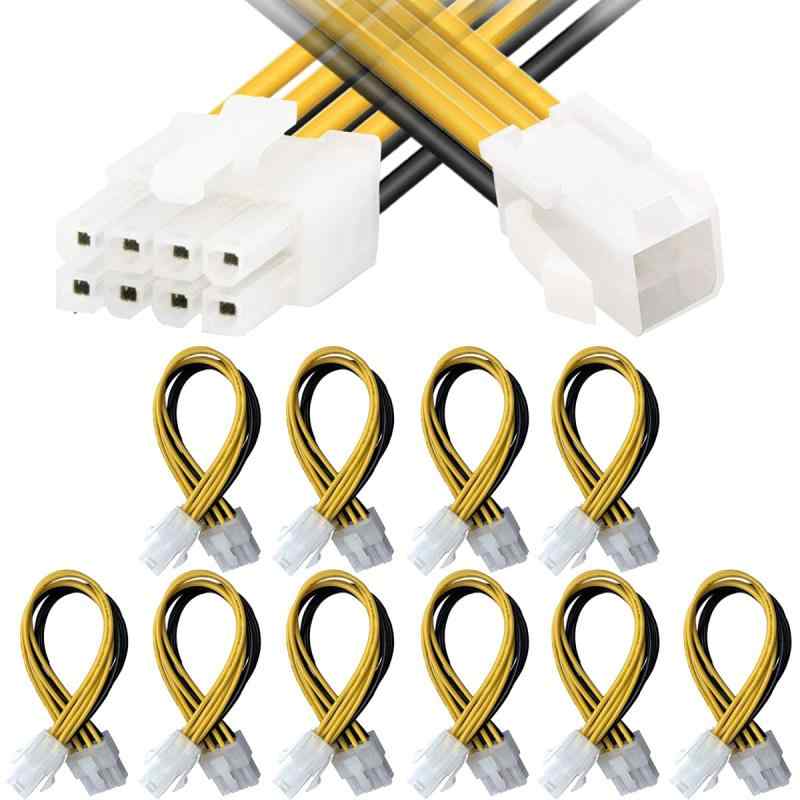 Xiatiaosann ATX12V 4ピン - EPS12V 8ピン電�