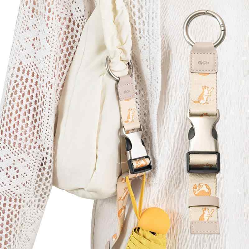 ekax 荷物ストラップ ジャケットホルダー ワンタッチベルト ポタブル トラベルアクセサリー 年末年始・..