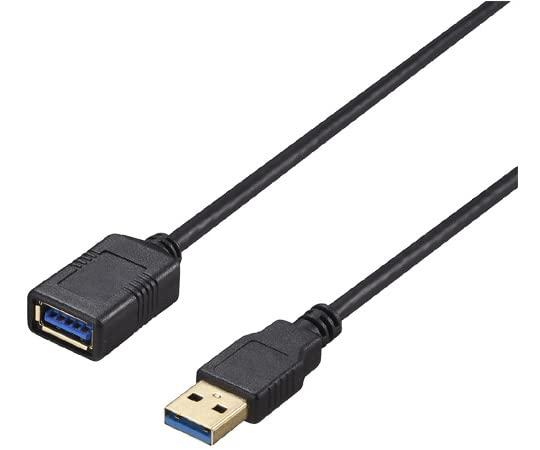 BUFFALO USB3.2 Gen1 ケーブル 延長用 A-A 1m ブラック BU3AA10BK