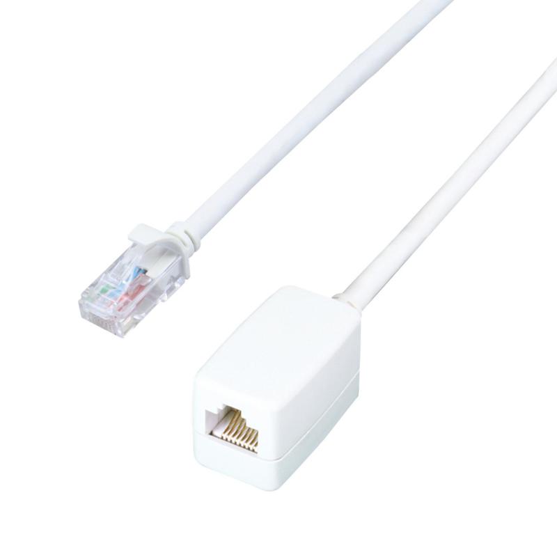 ハーモネット 延長LANケーブル マグネット付き C6 1m HLC-ETM6-1MP