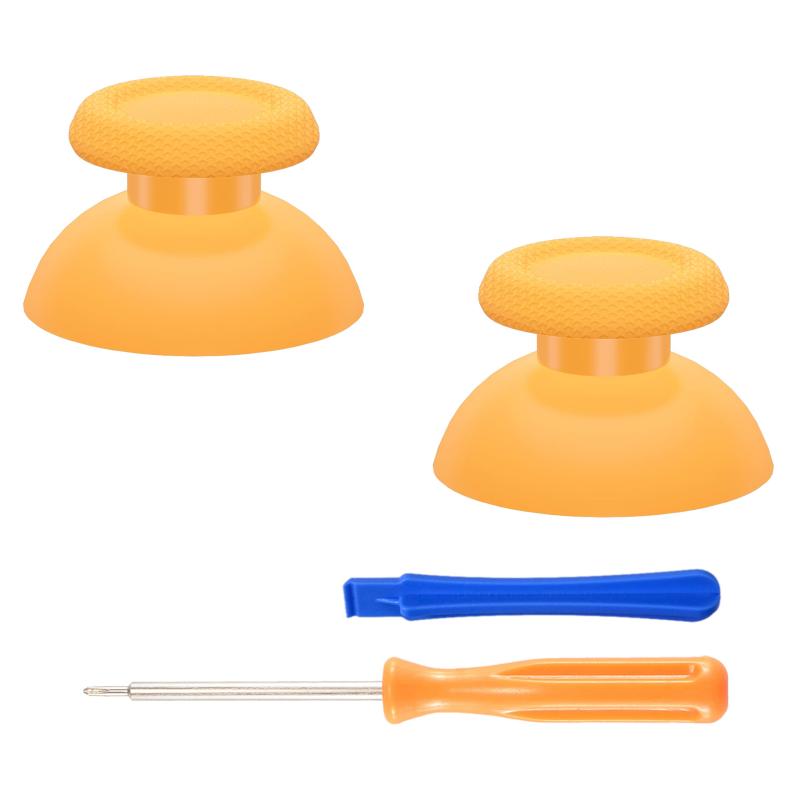 eXtremeRate ps5コントローラーに対応用交換サムスティック、ps4コントローラーに対応用アナログスティック、ps4オールモデルコントローラーに対応用カスタムジョイスティック、コントローラ