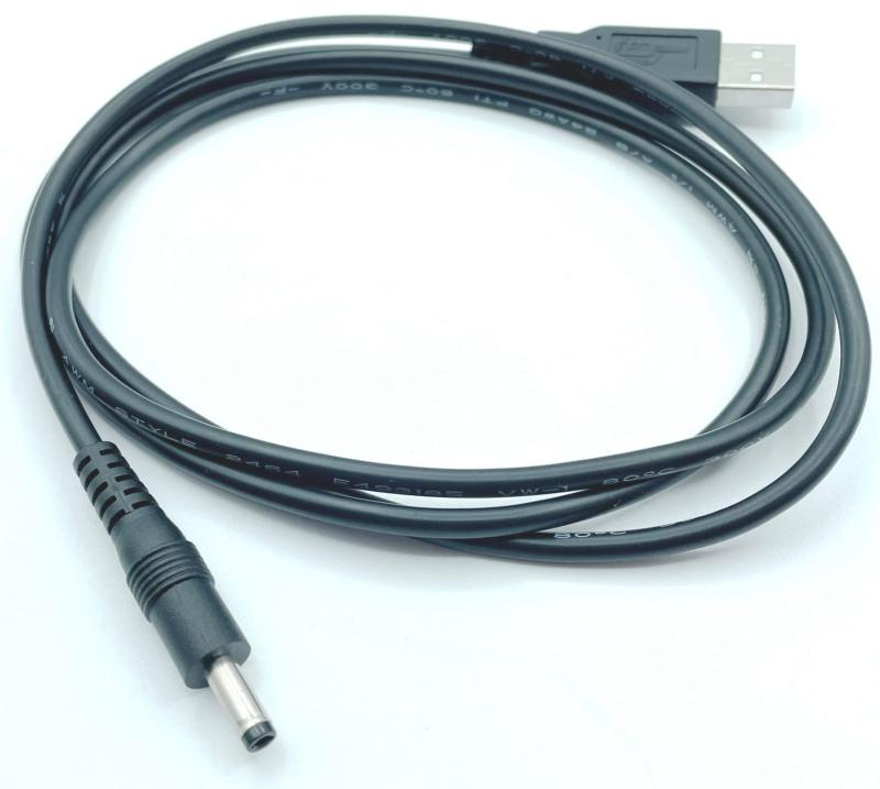 カモン USB→DC(外径3.5mm内径1.3mm)電源供給ケーブル