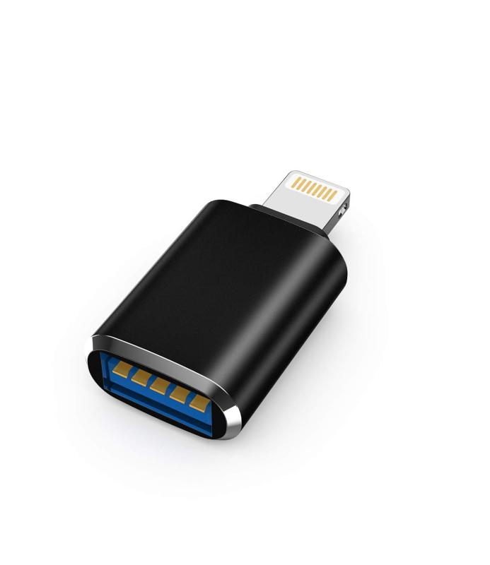 Lightningオス-USBメスア�