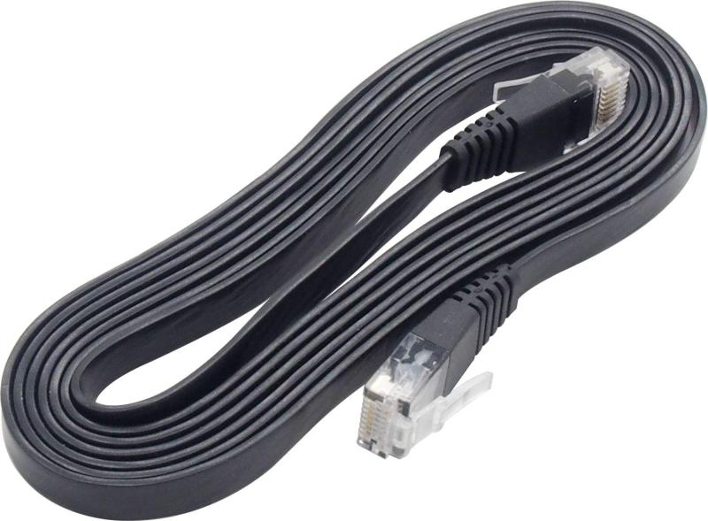 オーディオファン LANケーブル Cat6 フラットタイプ ギガビット対応 イーサネットケーブル RJ45 有線LA..
