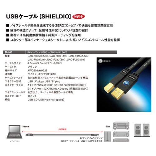 エイム電子 SHIELDIOシリーズ オーディオUSBケーブル 1m UAC-F010