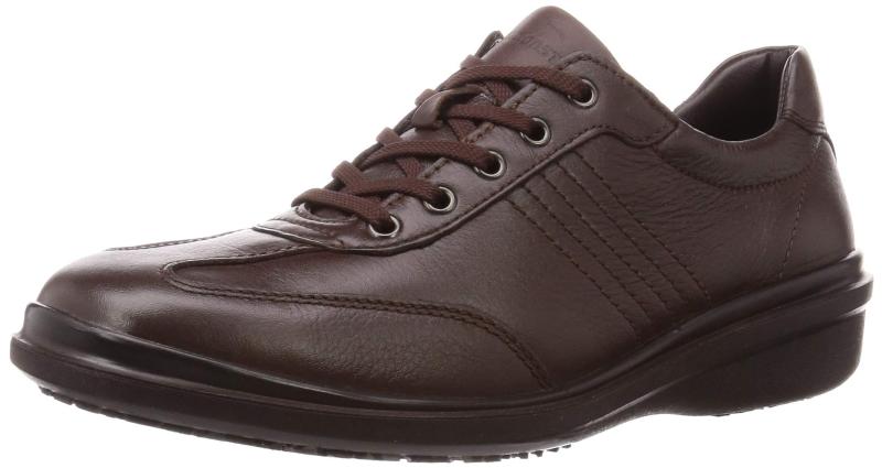 [ワールドマーチ] ウォーキングシューズ 日本製 天然皮革 防滑 雪寒地仕様 撥水 衝撃吸収 メンズ ファスナー WM3128NSR ネイビー