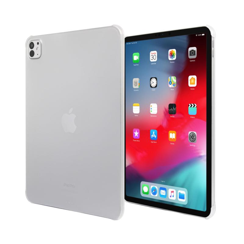 iPad Pro 13 インチ (M4)用 2024年発売モデル ハードケース クリア カバー スモーククリア 【Timber】 (13インチ, クリア)