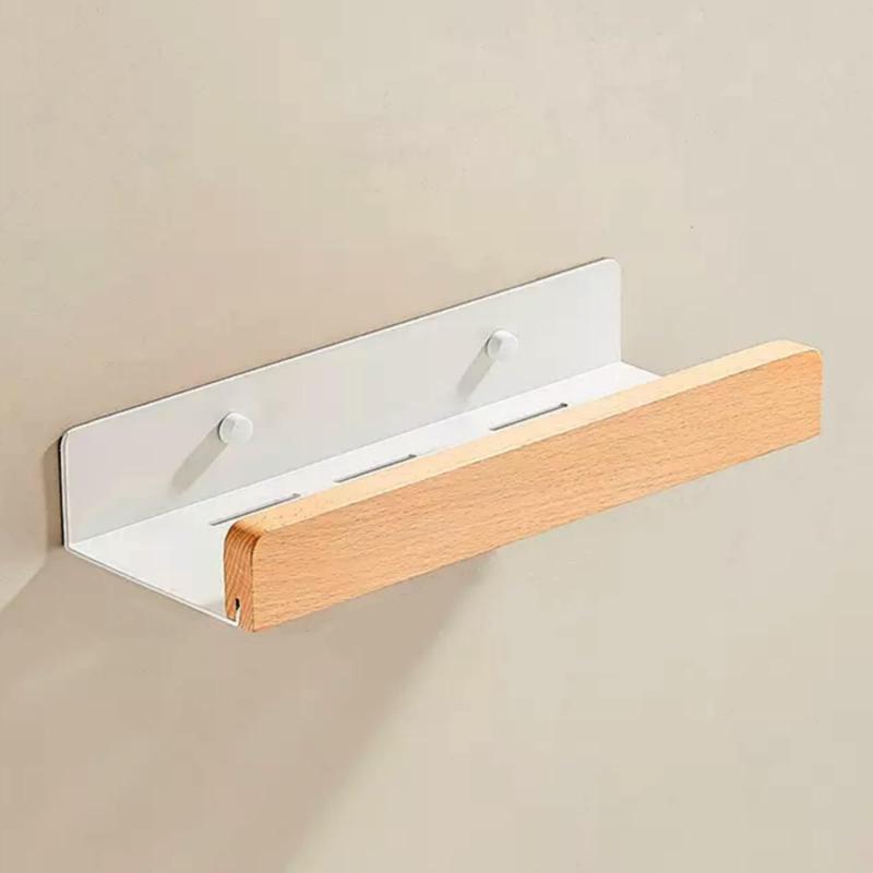 ウォールシェルフ 壁掛け棚 壁掛けラック 壁面収納 玄関 洗面所 キッチン 寝室 木製 天然木