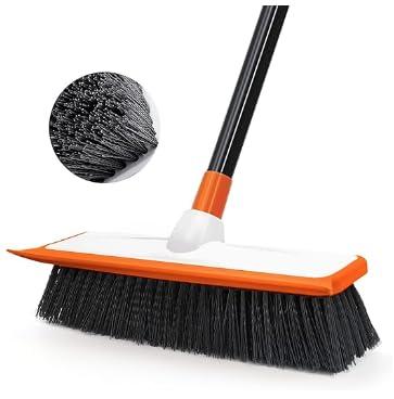 JEHONNお風呂掃除ブラシデッキブラシ長さ調節可能バスブラシ浴室