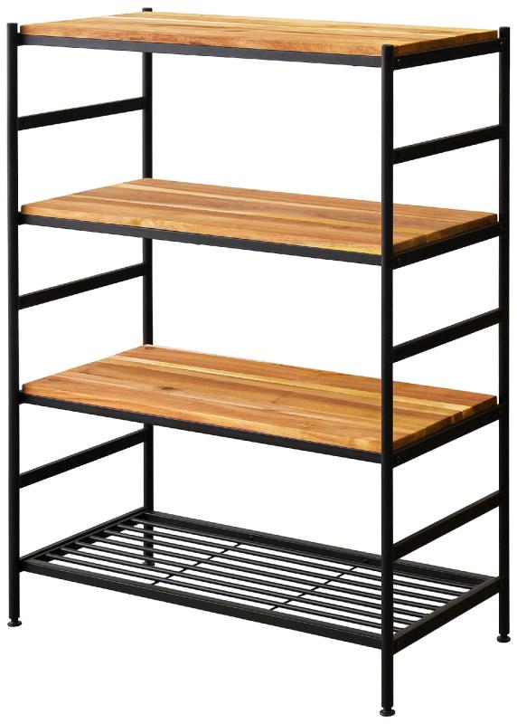 楽天市場】ガーデンガーデン アイアン ウッド ディスプレイラックの通販