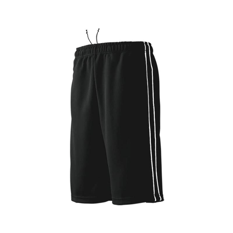wundou(ウンドウ) パイピング トレーニング ハーフ パンツ 吸汗 速乾 ジャージ ブラック P2080-34 ブラック