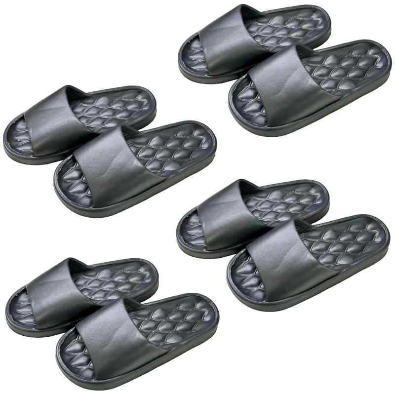 [KASSAI] EVAスリッパ 4足セット 室内用 軽量 レディース メンズ ルームシューズ 洗える 日本国内検品