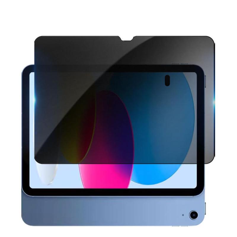 【覗き見防止】iPad Air 13 2024 M2 用 ガラスフィルム 覗き見防止 横向左右180度プライバシー保護 iPad Air 13 2024液晶保護フィルム 全面保護 指紋防止 硬度9H 3D touch対応 飛散防止 キズ防止 衝撃吸収【対応機種】iPad Air 13 2024 M2 （13インチ）専用保護フィルム。【覗き見防止 個人情報をきちんと保護】正面を中心に60°(左右各30°)以外の角度からは画面が真黒になり見えなくなる為、個人情報がしっかり保護されます本商品は横向きタイプです。縦向きでは覗き見防止効果がありませんので、ご使用の際はipadを横にして操作してください。【2.5D処理】当製品は2.5Dラウンドエッジ処理でフィルムの角を丸く加工することで、装用時もスマホ角部分の違和感が無く高級感がアップ、 ケースと干渉しなく、相性が良いものです。【高品質】：9Hの硬度を持っている強化ガラスにより、スクリーンを最強な保護を与え、鍵やカッターなどの鋭いものにキズと割れから守ります。また、スマホケースに干渉しないことを確保するため、曲面の縁に一回り小さいするデザインとなっています。【指紋防止・油汚れ防止】撥油コーティング加工とスムースタッチ加工されており、汚れや指紋がついても、拭き取るだけで綺麗になれます。