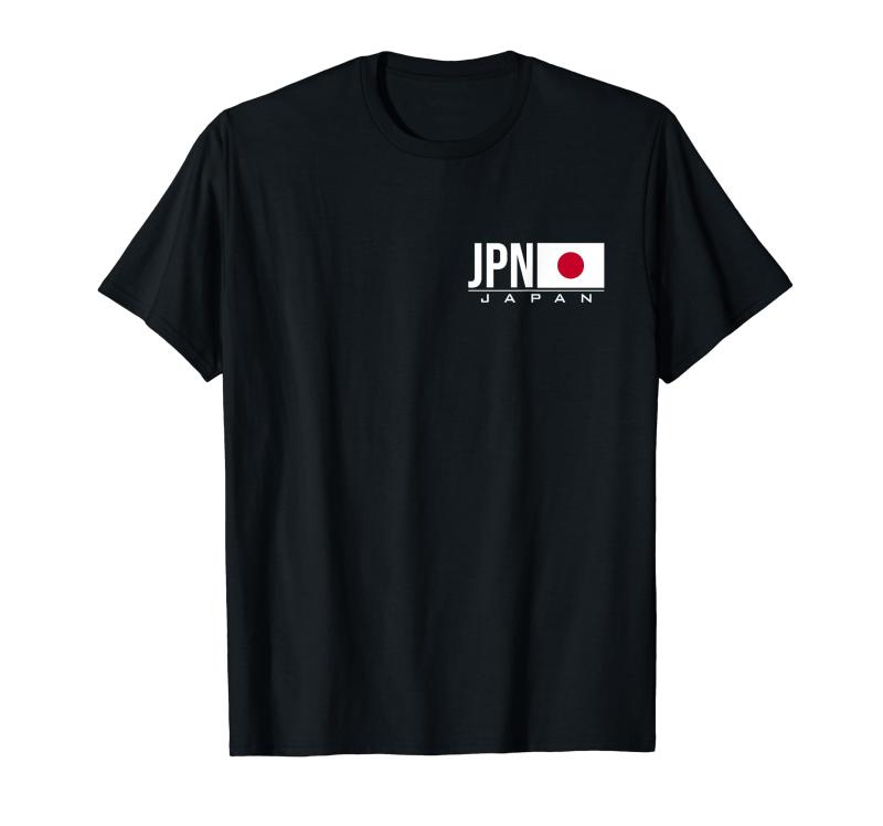 日本国旗 日本国コード JPN スポーツゲーム アスリート Tシャツ