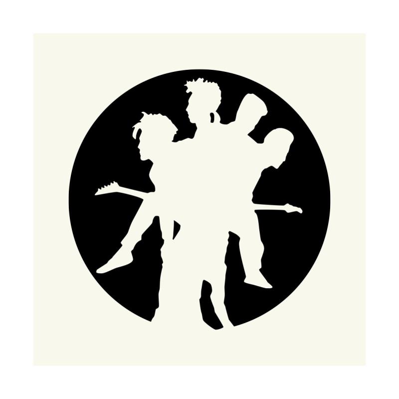 【給油口サイズ】 絵柄だけ残るステッカー 「BOOWY」【2枚入り】 黒 042-A-B