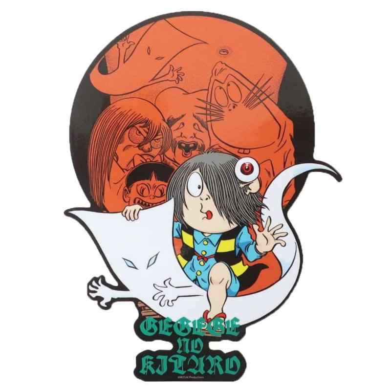 ゲゲゲの鬼太郎[ビッグシール]アウトドアステッカー/集合