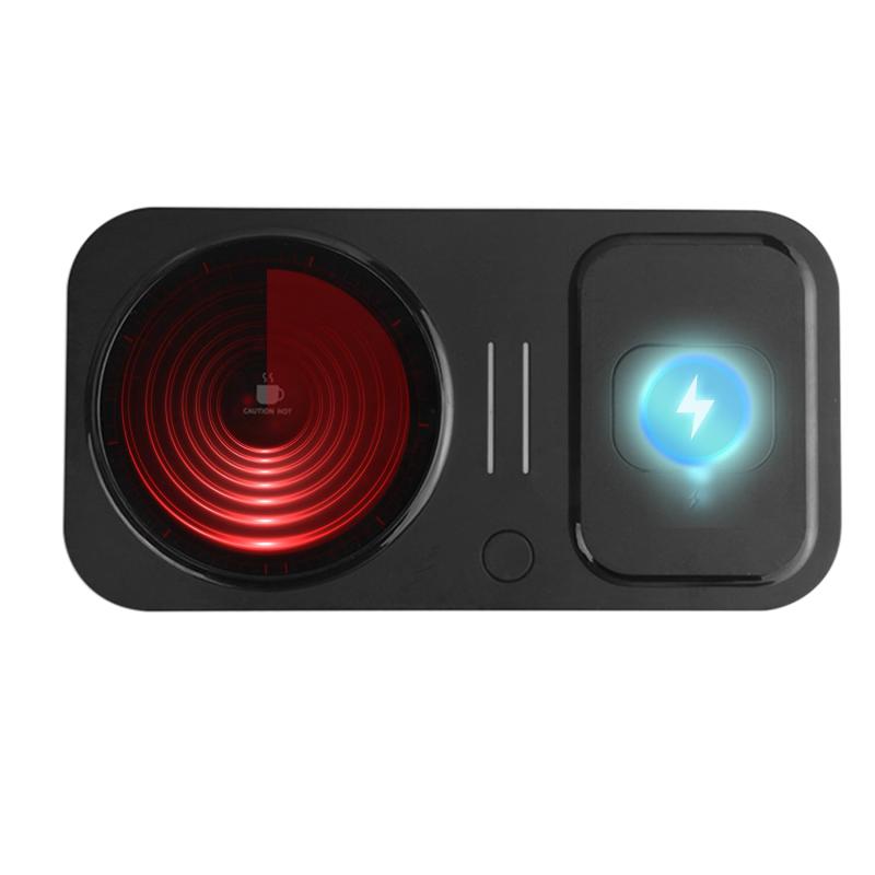 「55℃恒温＆逆充電」 MACOLAUDER カップウォーマー 保温コースター コーヒーウォーマー 半導体加熱 家..