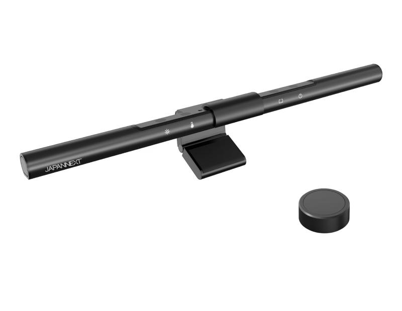 JAPANNEXT モニターライト(湾曲) JN-ML-R450R 明るさ/色温度調整 自動調光 目に優しい USB-C 無線リモコン付属 手元を明るく照らすデスクライト【2年】