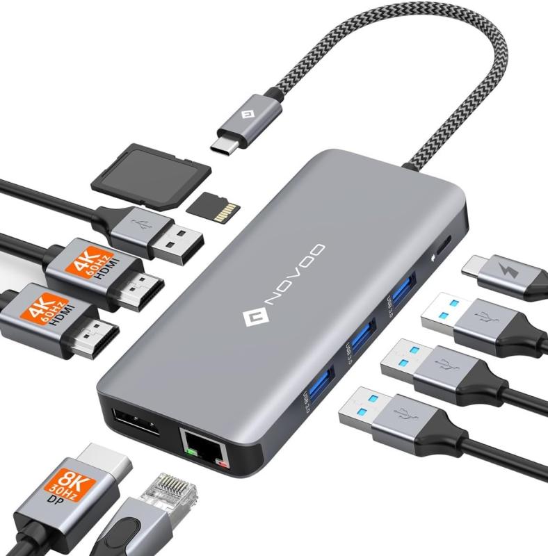 NOVOO USB C ハブ