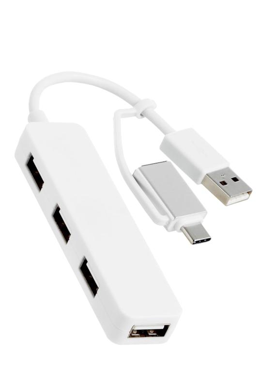 エレコム USBハブ USBHUB2.0 Type-C変換アダプタ付 4ポート U2H-CA4003Bシリーズ