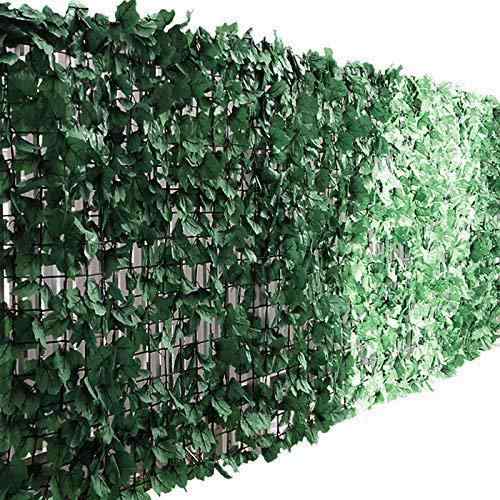 ottostyle.jp グリーンフェンス 緑のカーテン 約3m×1m ソフトネットタイプ 目隠し リーフフェンス フェイクグリーン 日よけ サンシェード