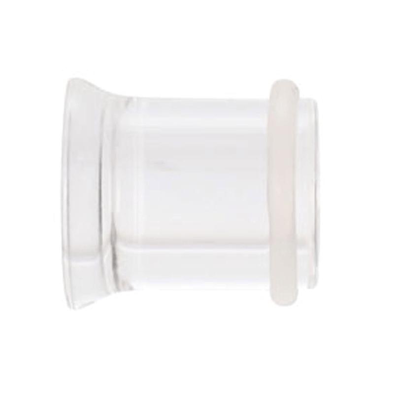 [PIAcollection] 透明ピアス アクリル シングルフレア クリア 透明 セプタムキーパー 2G 6mm ボディピアス ボディーピアス イヤーロブ インナーコンク アンチトラガス sfa/cl2g