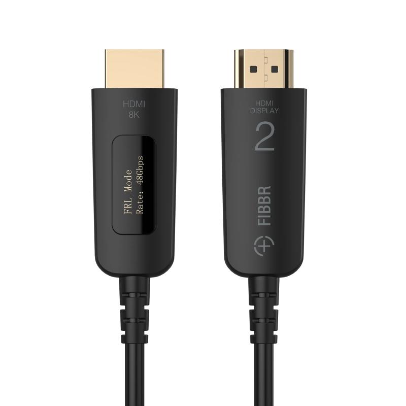 FIBBR UltraPro3 HDMI2.1 Optical fiber 8K60Hz video cable engineering home decoration embedded projector 4K TV power amplifier s