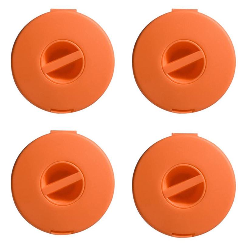 サムコス ケーブル収納ケース コードリール スマホスタンド 4個セット 巻き取り 収納 絡まり防止 小型 イヤホン ケーブル