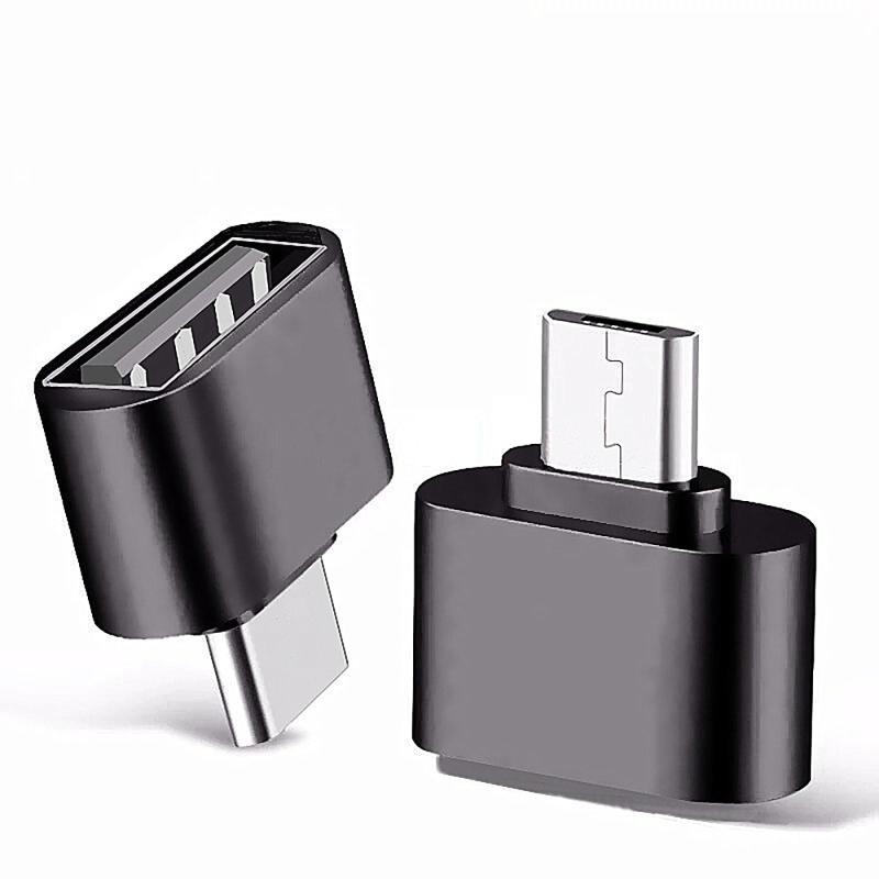 USB-A to Micro USB アダプタ USB A (メス)-マイクロ USB (オス) 変換アダプタ データ転送 急速充電 小型軽量 Galaxy Xperia Galaxy ノートパソコン スマートフォンなどのMicro USBデバイス対応（