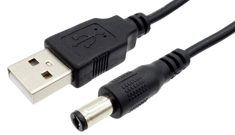 オーディオファン DC (5.5mm 2.1mm) 端子 充電専用