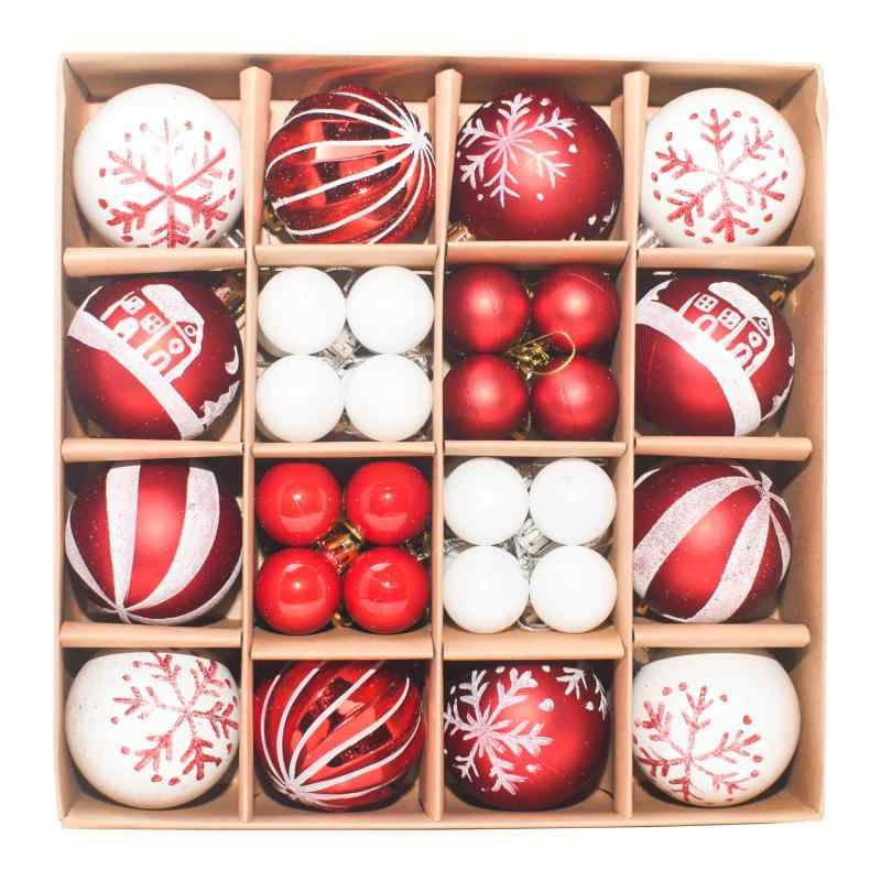 クリスマス オーナメント 豪華 44個入り ボール セット 北欧風 クリスマス ボール クリスマス ツリー ..