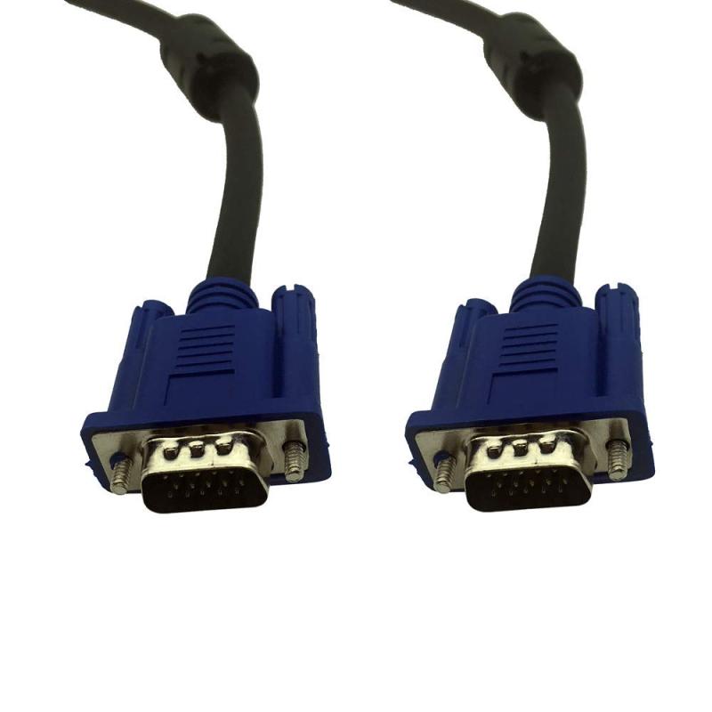 HoneyBB ディスプレイケーブルVGAケーブル，D-sub15ピン VGAオス-オス ケーブルキコネクタ ディスプレイ、プロジェクター、HDTV等に適用