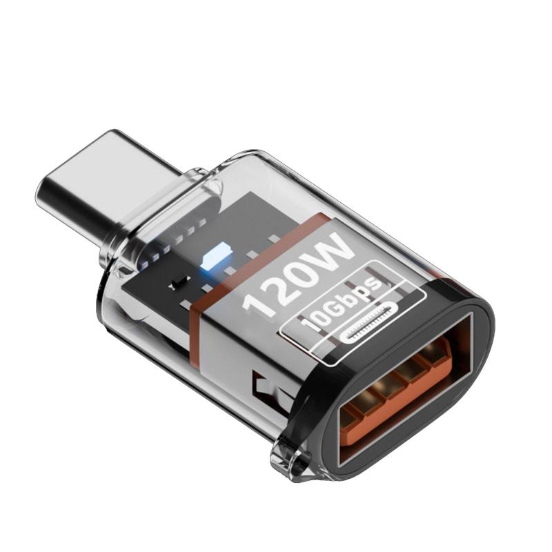 FamGift USB Type C 変換アダプタ USB 3.2/Gen 2 高速転送型 10 gbpsデータOTG 120 w充電 対応MacBook、iPad Proなどの機器対応変換コネクタ
