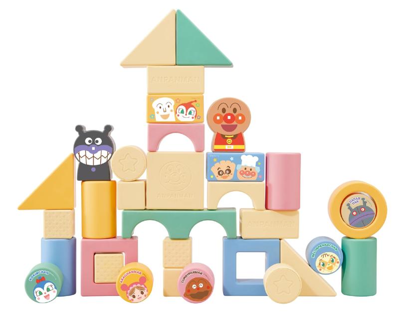 アガツマ(AGATSUMA) アンパンマン 自然の恵 お米からうまれたつみき