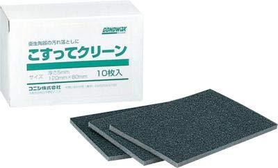 コニシ こすってクリーン 10枚 衛生陶器表面洗浄用 説明書付き