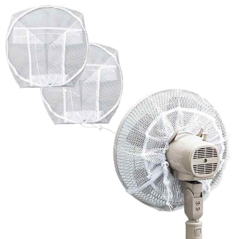 コモライフ 裏までかかる 扇風機カバー 2枚組 扇風機 カバー サーキュレーター ネット ホコリ ガード メッシュ扇風機の裏までかぶせて、しっかりほこりをガードメッシュ素材なので、風は遮らずにホコリをキャッチ汚れても洗って繰り返し使えるお子...