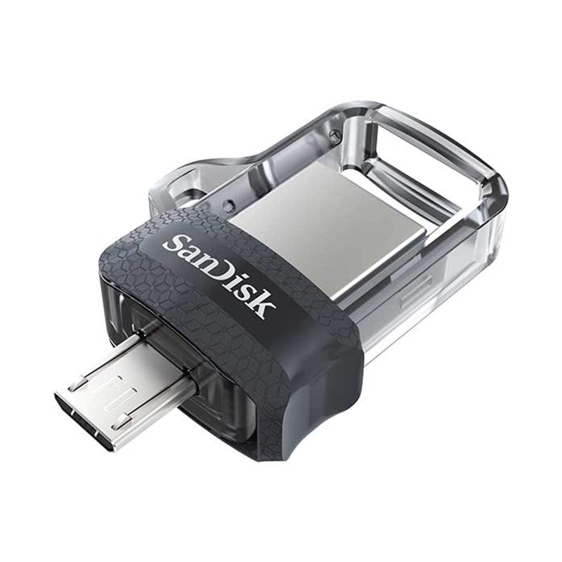 SanDisk ( サンディスク ) 128GB USBメモリー Ultra Dual Drive M3.0 OTG(Android対応) USB3.0対応 R:150MB/s SDDD3-128G-G46 ［ 海外パッケージ ］