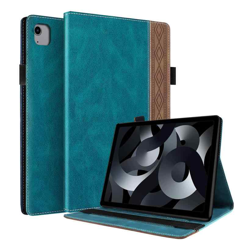 ipad air 第5世代/第4世代 通用ケース 耐衝撃 高級PUレザー air 5 ケース 四角加固 擦り傷防止 スタンド機能 落下保護