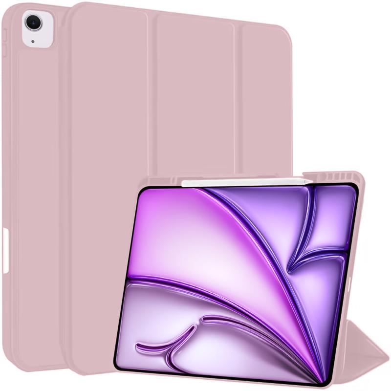 ケース 三つ折スタンド ペン収納 オートスリープ/ウェイク機能対応 耐衝撃 薄型 軽量 傷防止 全面保護 着脱簡単