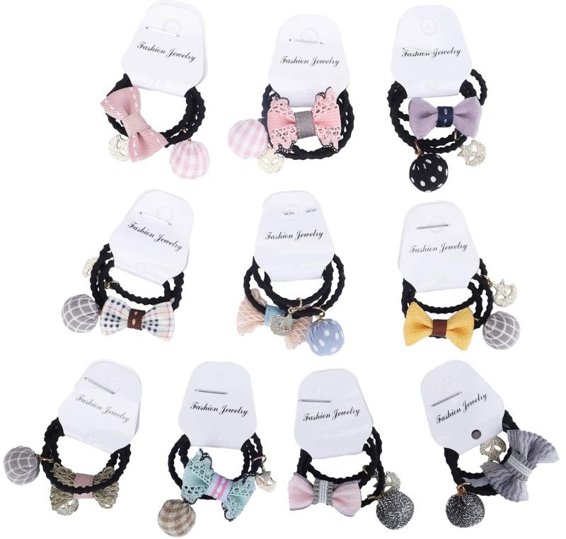 [LYXOTO] ベビー ヘアゴム こども ヘアゴム 子供用 髪ゴム 女の子 ヘアアクセサリー 可愛い ヘアリングゴム おしゃれ 髪飾り 誕生日 写真撮影用