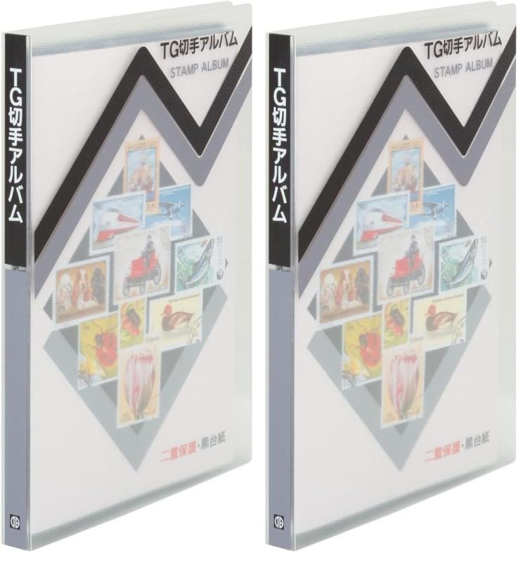 テージー 切手アルバム A5S 台紙6枚
