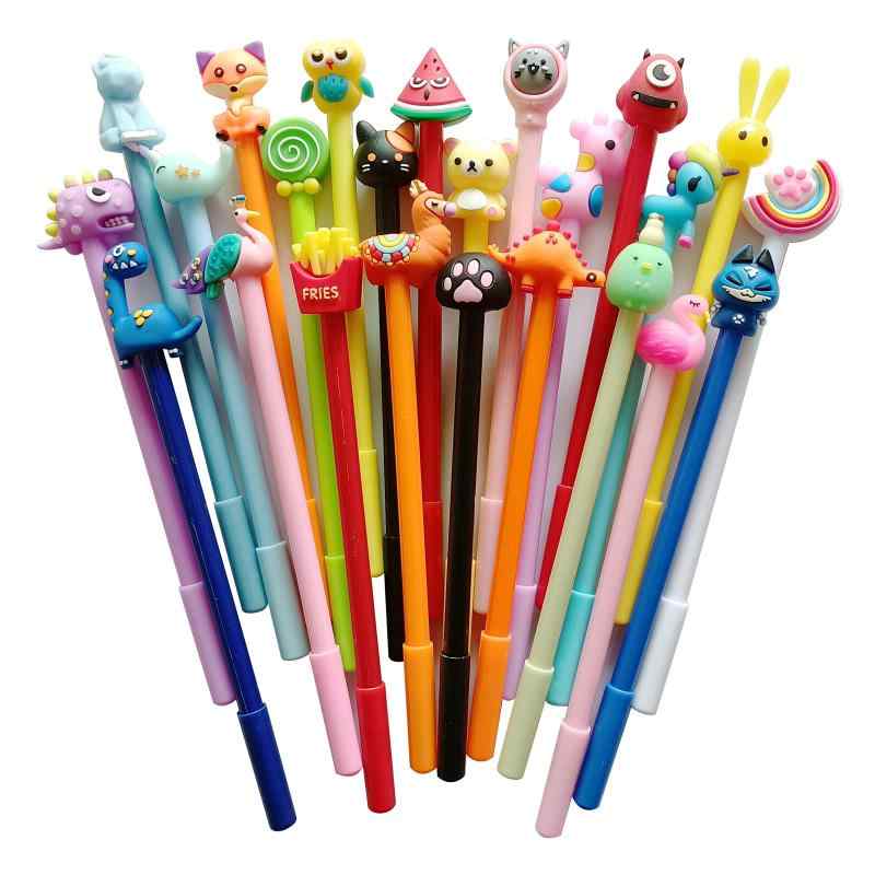 sencoo 24パックかわいい漫画ジェルブルーインクペン各種スタイルキッズペンのためのペン誕生日プレゼント学校賞学生ギフト楽しい女の子キッズペン(ブルー)合計24個、ランダムなスタイルと色。パッケージに含まれるもの:あなたが得ることができる24個のジェルインクペン、また、私たちはあなたに24種類のセット、書くための十分な量、子供たちはそれを非常に愛し滑らかな書き込み:各ペンの内側のリフィルは良いインクで、簡単に書くことをし、外側のシェルは軽量プラスチックとシリコーン材料で、また、非フェージングと明るい色です広範なアプリケーション:家庭で使用するために必要な文房具、事務用品、教室での必需品、ユーザーは、書き込み、絵画、描画、署名のためにそれを適用することができますサイズ:各ペンは約14.3 - 18.7 cm/ 5.6 - 7.4インチの異なる長さで、ポケットサイズはポータブルで、どこにでも持ち運ぶことができ、便利で実用的な使用