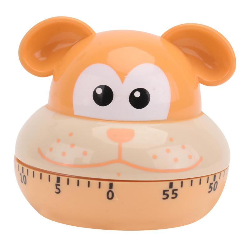 YARDWE 動物 タイマー 目覚まし 時計 置物 卵 タイマー デジタル 目覚まし 時計 犬 ブラシ タイマー タ..