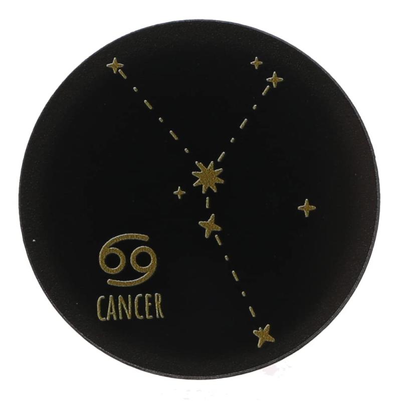 スマホグリップ 韓国 グリップトック 12星座 星座 星 夜空 デザイン ブラック かわいい スマホスタンド GRIPTOK 落下防止 貼るだけ カスタム ペア レディース