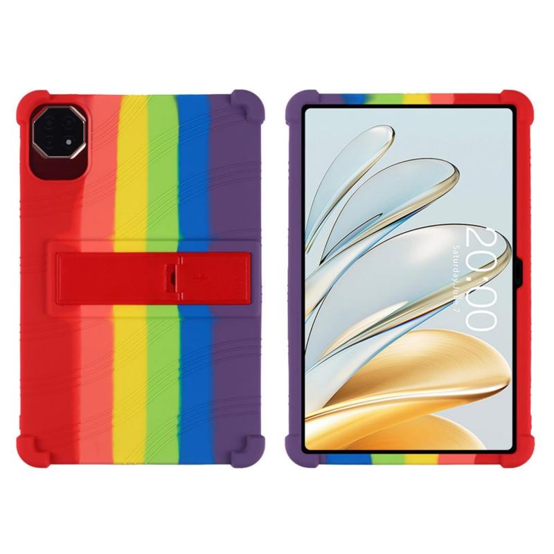 TECLAST T60AIタブレット対応の保護ケース TPUシリコンカバー 落下防止 防振防汚カバー スタンド可能