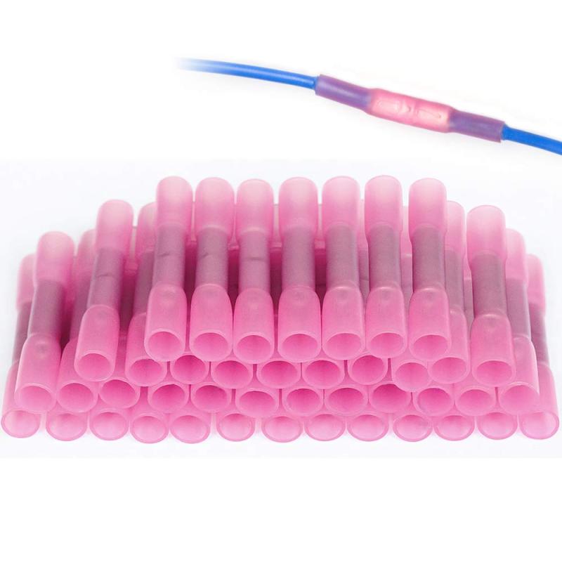 AIRIC 防水形圧着スリーブ 絶縁被覆圧着スリーブ 絶縁圧着端子 防水熱収縮絶縁コネクター ワイヤーコネクタ 丈夫に接続