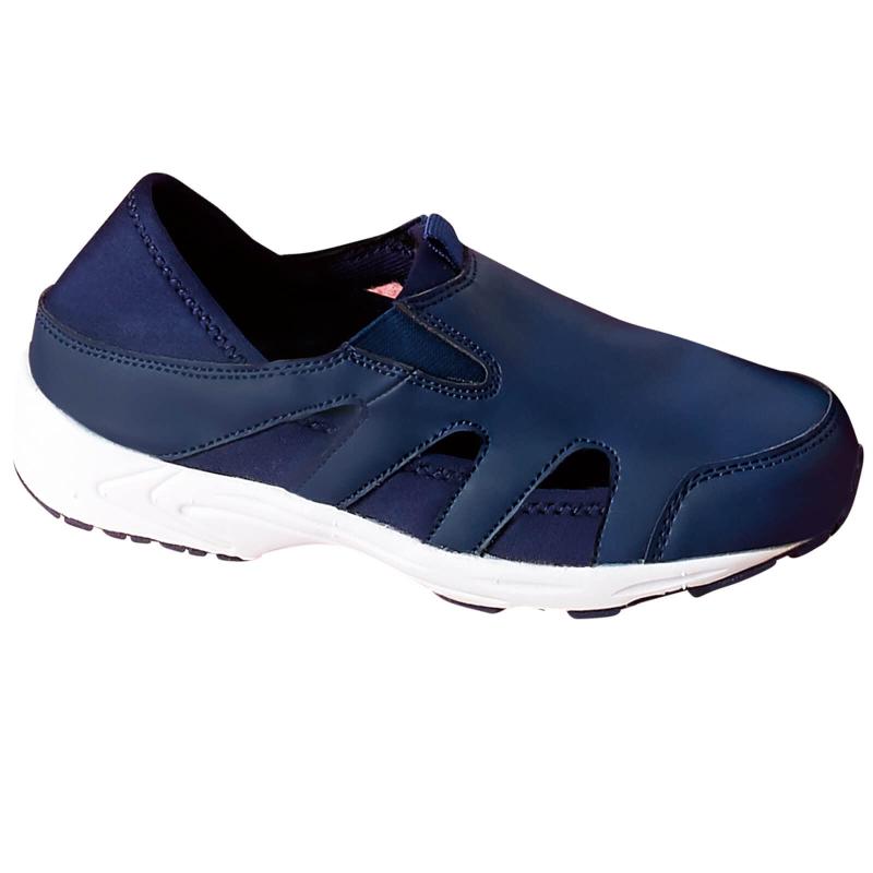 [アンファミエ] ナースシューズ 幅広4E 2WAY スリッポンシューズ 低反発インソール 軽量 レディース メンズ