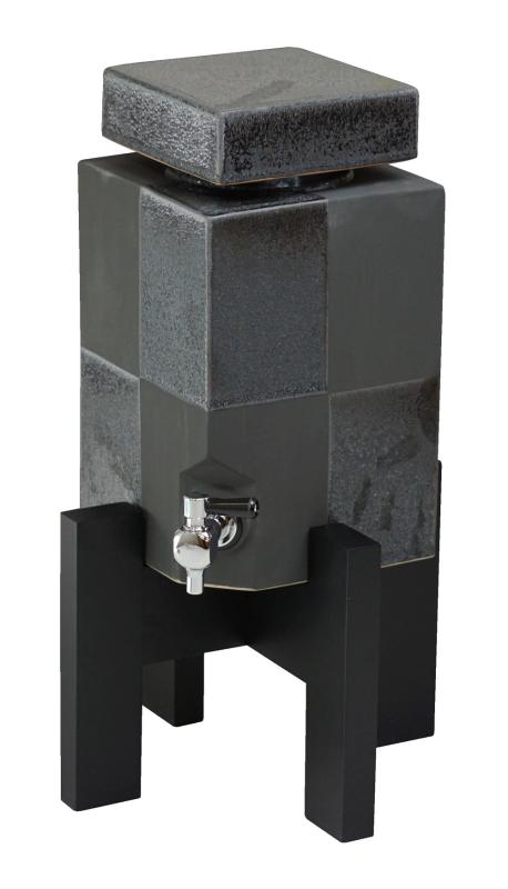 Hogdseirrs ヤマキイカイ 黒市松焼酎サーバー 3L (台付39cm) M1702