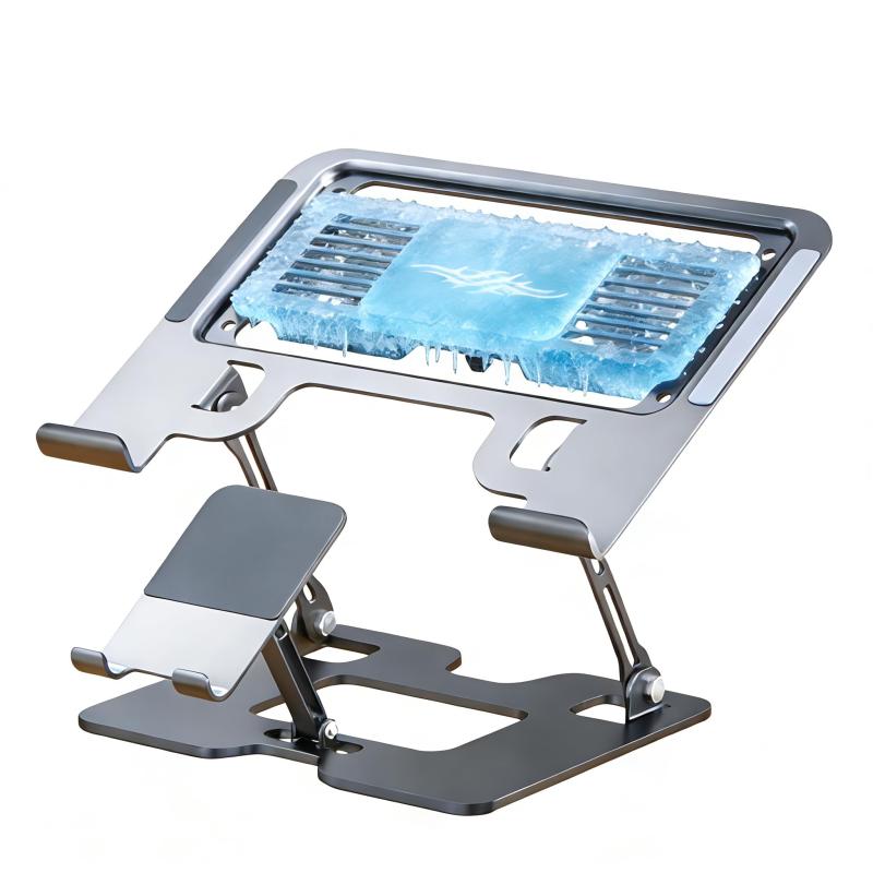 『2026年新登場・ペルティエ素子冷却・冷却ファン』ノートパソコン用冷却パッド 小型 取り外し可能 ノートパソコン 冷却パッド 冷却台 静音 ペルティエ冷却 2つ冷却ファン搭載 2段階冷却